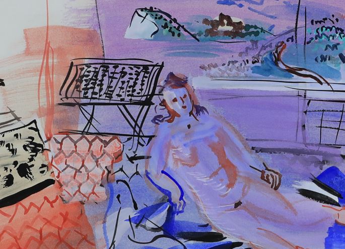 Raoul Dufy - L&#39;Atelier à Vence | MasterArt